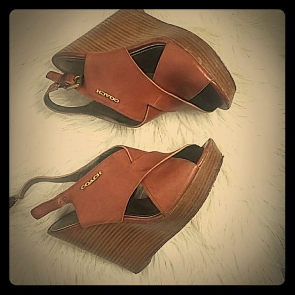 Coach Shoes - Size 6 coach heels
